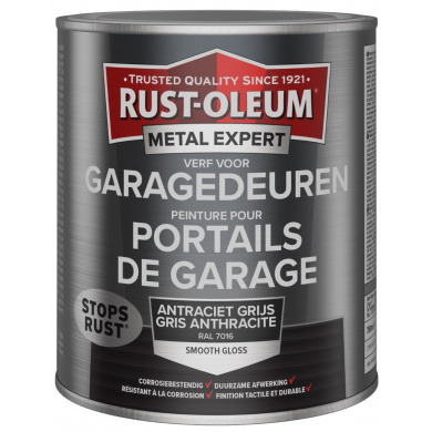 Rust-Oleum Metal Expert Garagedeur Verf Antraciet 750ml