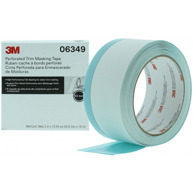 3M 06349 Raamrubberstrip 10mm x 10 meter - ZWART