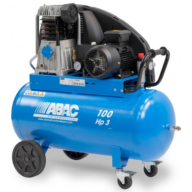 ABAC PRO A49B 100 CM3 Mobiele Compressor 100 liter - 11 bar