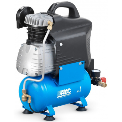 ABAC START L20 Zuigercompressor 6 liter - 10 bar