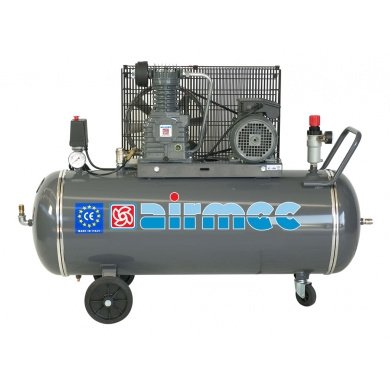 AIRMEC CRM152/CRT152 Mobile Oil Lubricated Piston Compressor - 340 ltr/min, 3 hp