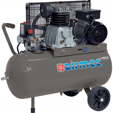 AIRMEC CRM52 Mobile oil-lubricated piston compressor 350 ltr/min - 2 hp