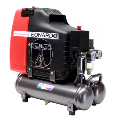 AIRMEC LEONARDO Portable Oil Free Piston Compressor - 105 ltr/min, 1.05 hp