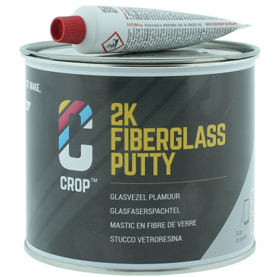 CROP 2K Glasvezel Plamuur 750ml + Verharder