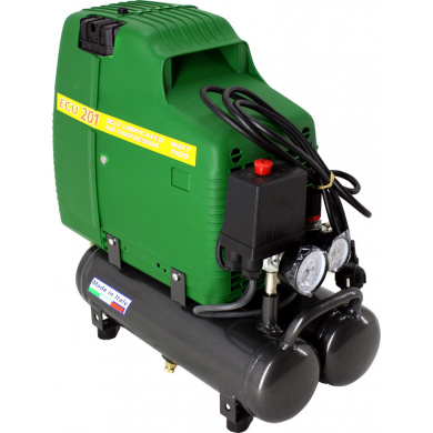 AIRMEC ECU Portable Oil-Free Piston Compressor - 205 ltr/min, 1.5 hp