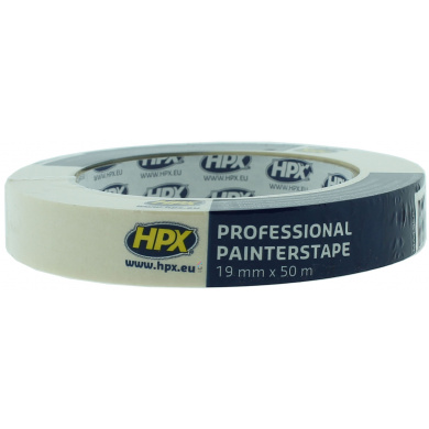 Afplaktape 19mm 80°C - per rol