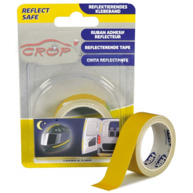 REFLECT TAPE Self-adhesive Reflective Tape Yellow 19mm x 1,5 meter