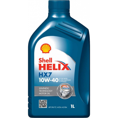 Shell Helix HX7 10w40 motorolie 1 liter