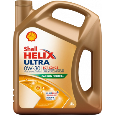 Shell Helix Ultra ECT C2/C3 0w30 motorolie 5 liter