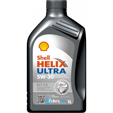 Shell Helix Ultra ECT C3 5w30 motorolie 1 liter