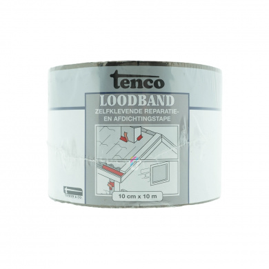 Tenco Loodband 10 cm x 10 meter