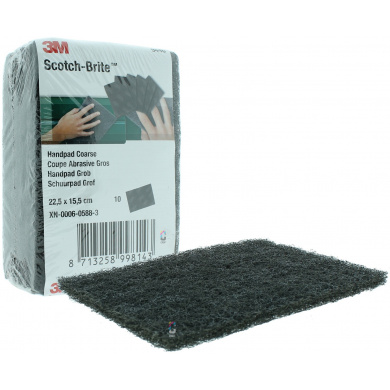 3M Scotch-Brite RED Hand Sanding Pad - Medium - 20 pieces - CROP