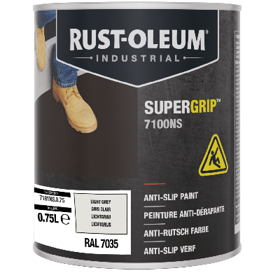 Rust-Oleum SuperGrip Anti-Slip Coating RAL 7035 Vloerverf 750ml
