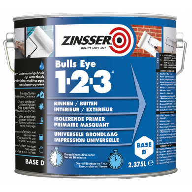 Zinsser Bulls Eye 1-2-3 2,5 liter