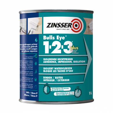 Zinsser Bulls Eye 1-2-3 Plus 1 liter