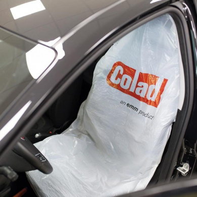 Housse de protection anti-sale jetable pour siège avant de voiture