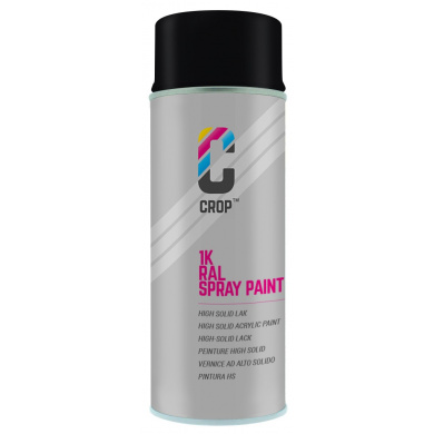 CROP Spray RAL 9005 Czarny Głęboki Matowy - 400ml