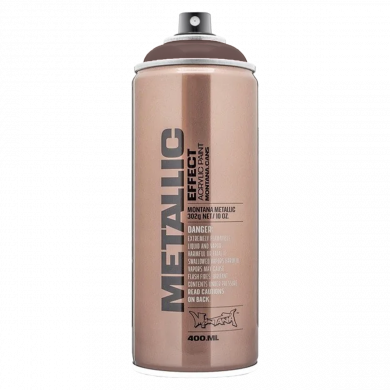 Bombe de peinture effet métallisé CUIVRE Montana 400ml