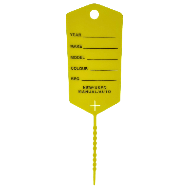 STRIPE Étiquette de clés en plastique - 1000 pièces