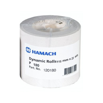 HAMACH Dynamic Schleifpapier auf Rolle 115 mm x 23 mtr 