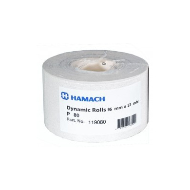 HAMACH Dynamic Schleifpapier auf Rolle 95 mm x 23 mtr 