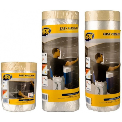3M Pre taped Masking Paper - Painters Plastic Sheeting Paint Tape for Auto  body