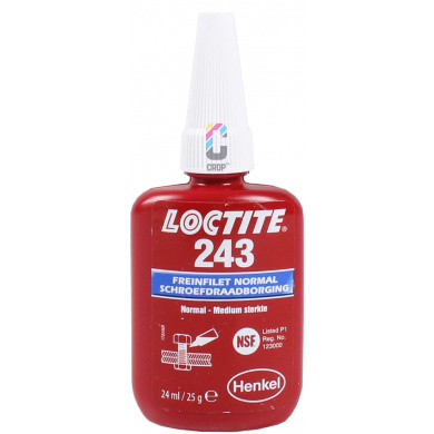 Loctite 243 Blue Medium Strength Threadlocker for Automotive