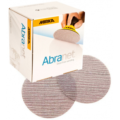 MIRKA ABRANET Sanding Discs - 225mm, 25 pieces