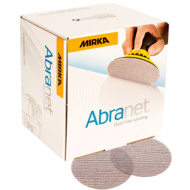 MIRKA ABRANET Sanding Discs - 77mm, 50 pieces