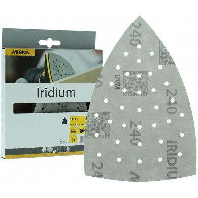 Papier abrasif MIRKA Iridium Delta - 10 pièces