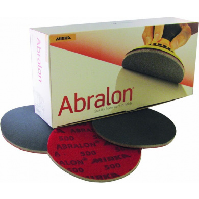 MIRKA ABRALON Sanding Discs - 150mm, 20 pieces