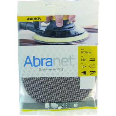 MIRKA ABRANET Eco Sanding Discs - 125mm, 10 pieces, Small Package