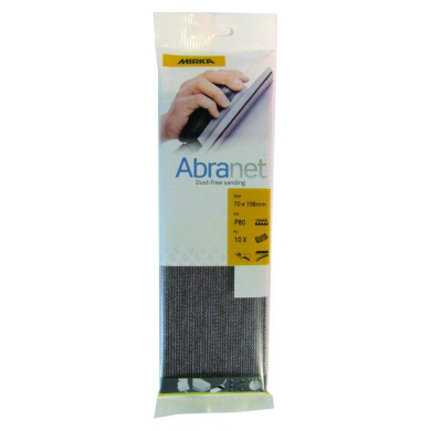 MIRKA ABRANET Eco Sanding Sheets - 70x198mm, 10 pieces, Small Package