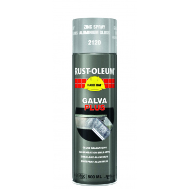 Rust-Oleum 2120 Galva Plus Zinc Spray in 500ml Aerosol