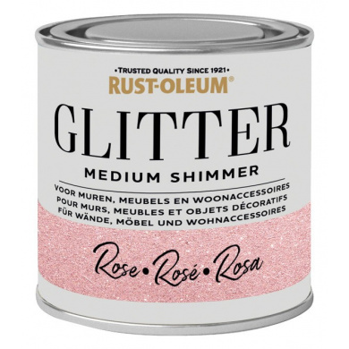 Rust-Oleum Glitterverf Medium Shimmer Roze 250ml