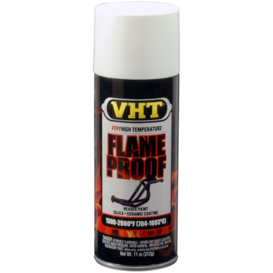 Peinture pour échappement VHT Flameproof - Blanc aérosol 400ml