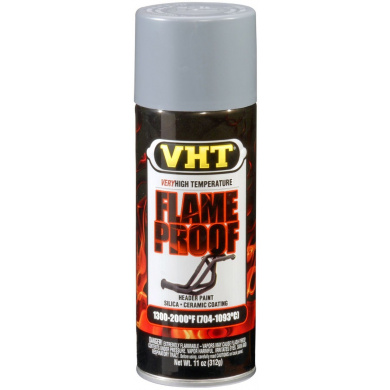 VHT Flameproof Spraydose - Auspufflack Grau - 400ml