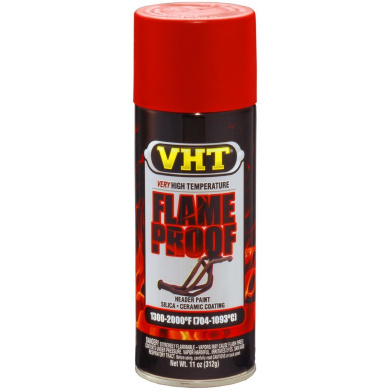 VHT Flameproof Spraydose - Auspufflack Rot - 400ml