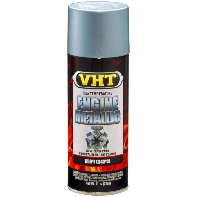 VHT Engine Metallic aérosol - Peinture bloc moteur Argent - 400ml