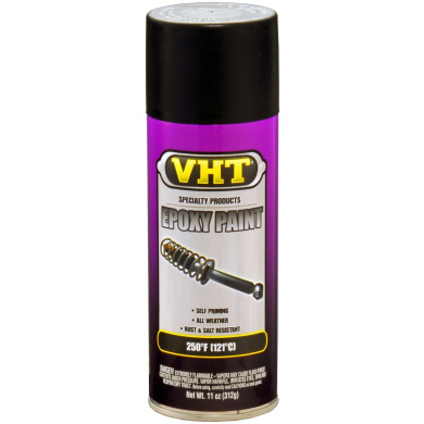 VHT Epoxy Paint aerosol - Negro brillo de seda - 400ml