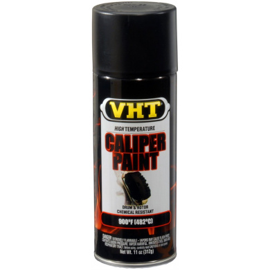 VHT Brake Caliper Spray Paint - Brake caliper paint BLACK SATIN MATTE - 400ml