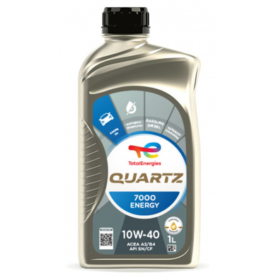 Huile moteur Total Quartz 7000 Energy 10w40 - 1 litre