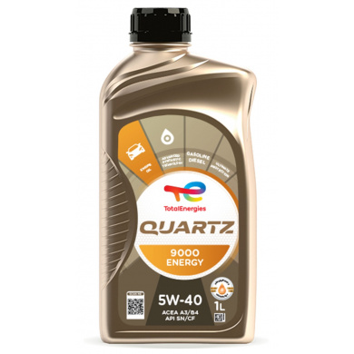 Total Quartz 9000 Energy 5w40 oil 1 liter