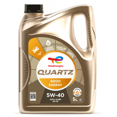 Total Quartz 9000 Energy 5w40 oil 5 liter
