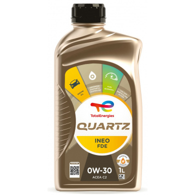 Total Quartz Ineo FDE 0w30 motorolie 1 liter
