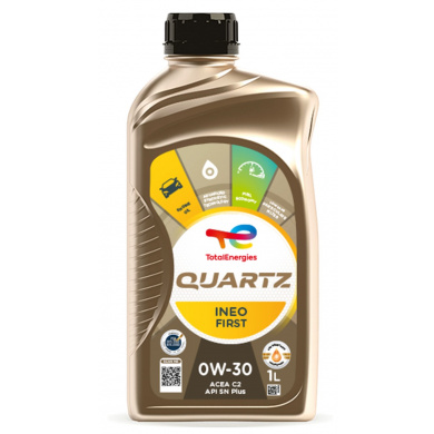 Total Quartz Ineo First 0W30 Motoröl 1 Liter