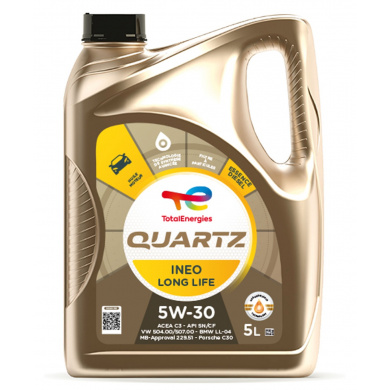 Total Quartz Ineo LongLife 5w30 motorolie 5 liter