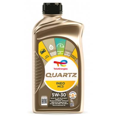 Total Quartz Ineo MC3 5w30 oil 1 liter