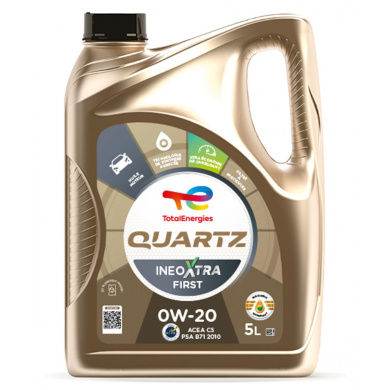 Huile moteur Total Quartz Ineo Xtra First 0w20 - 5 litres