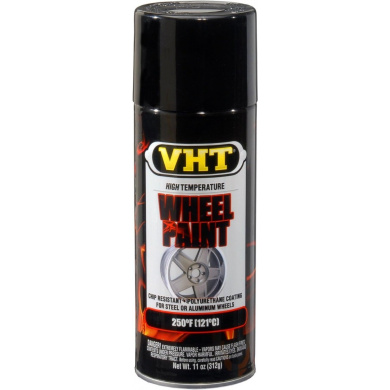 VHT Wheel Paint aerosol - Pintura Negro alto brillo para llanta - 400ml